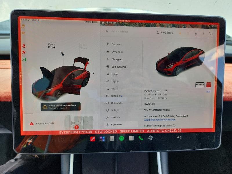 2020 TESLA MODEL 3 18