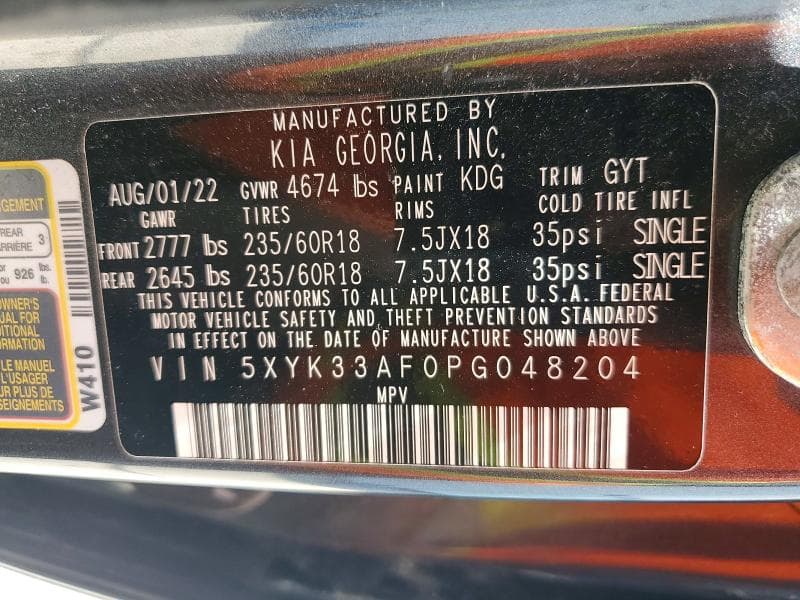 2023 KIA SPORTAGE EX 13