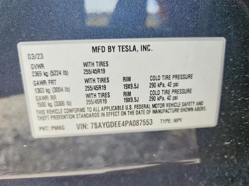 2023 TESLA MODEL Y 13