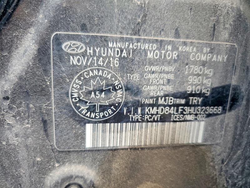 2017 HYUNDAI ELANTRA SE 12