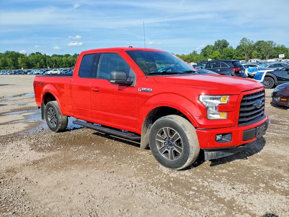 2017 FORD F150 SUPER CAB 4