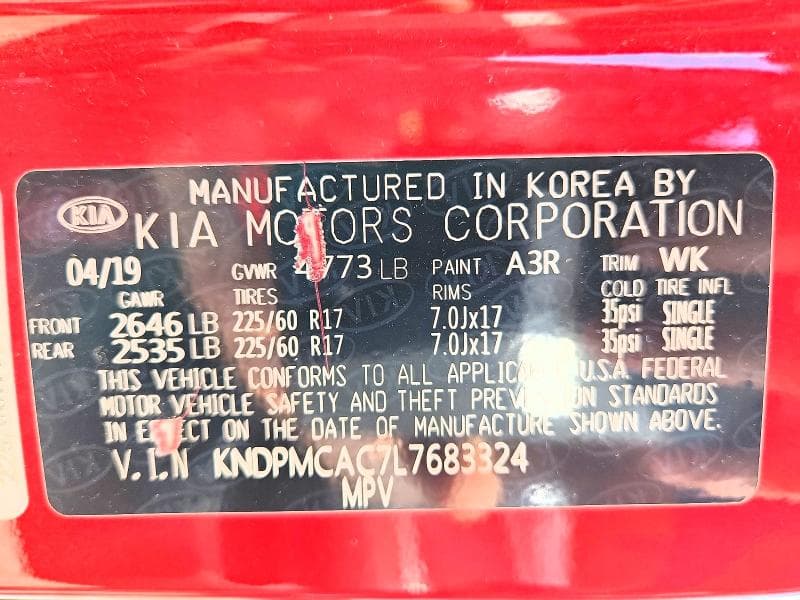 2020 KIA SPORTAGE LX 12