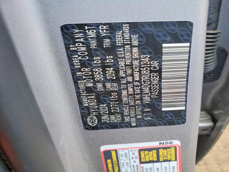 2024 HYUNDAI ELANTRA SEL 13