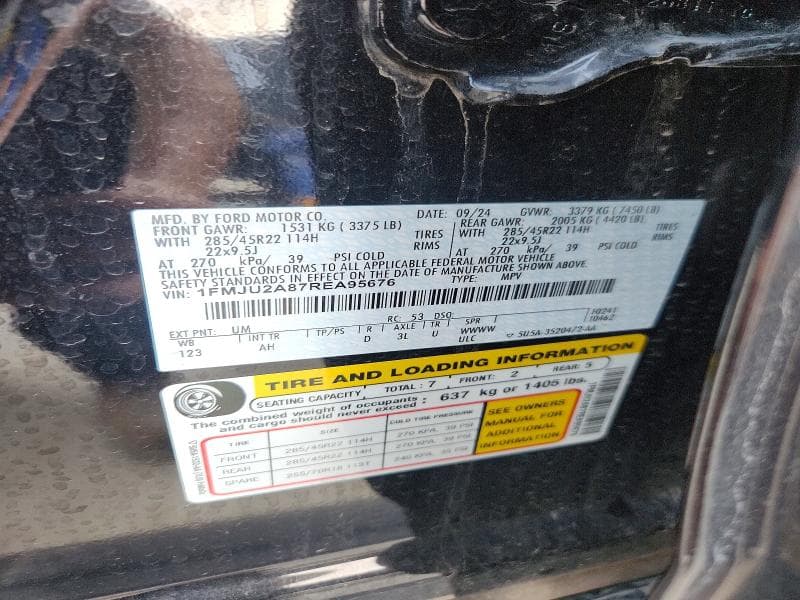 2024 FORD EXPEDITION LIMITED 14