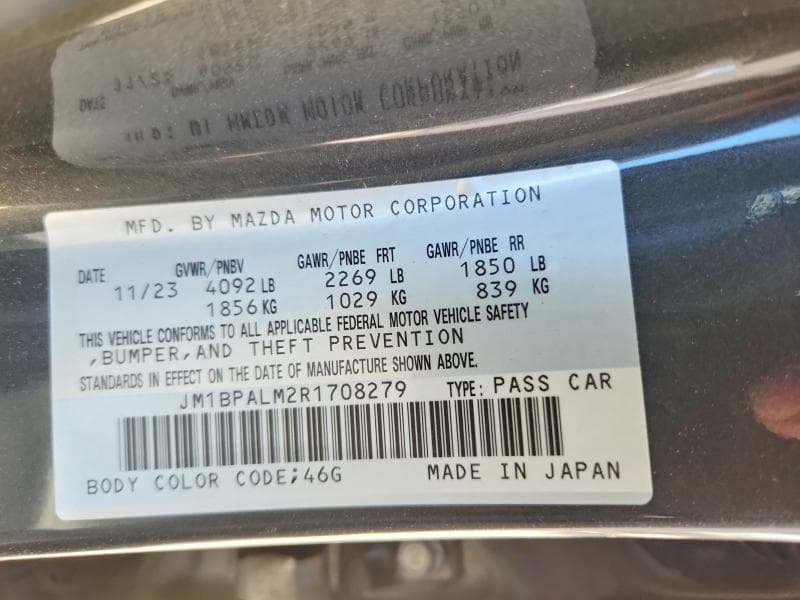 2024 MAZDA 3 PREFERRED 12