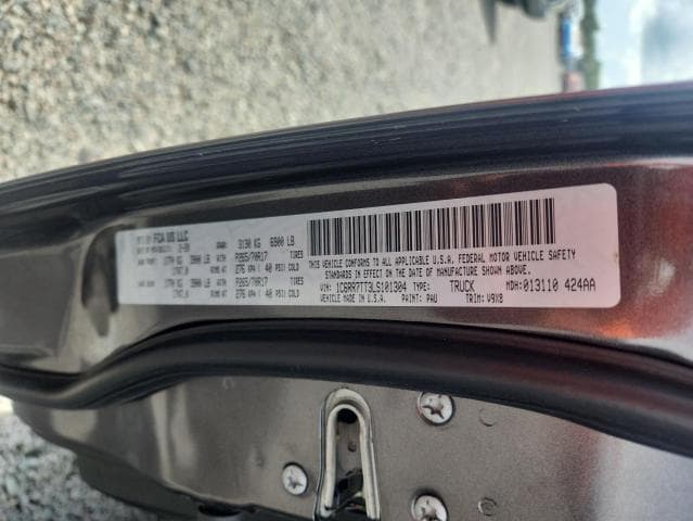 2020 RAM 1500 CLASSIC SLT 12