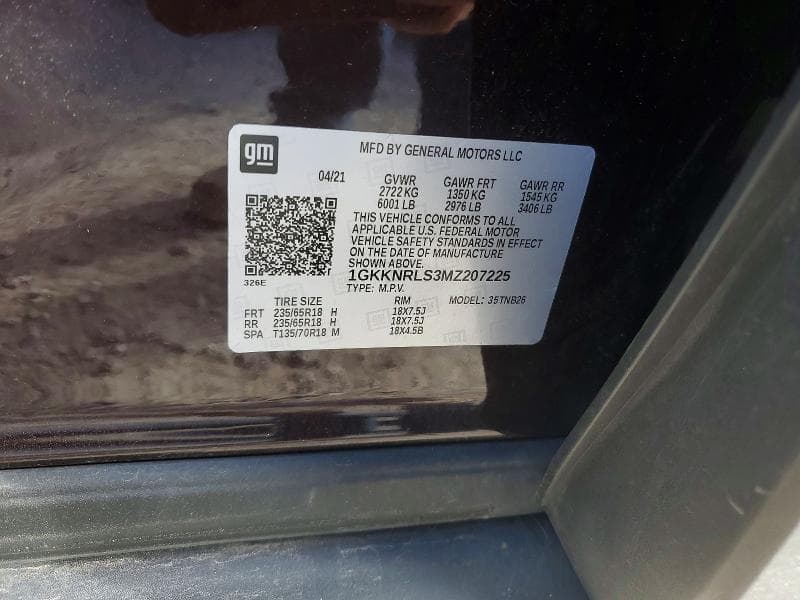 2021 GMC ACADIA SLE 13