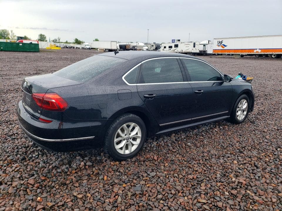 2017 VOLKSWAGEN PASSAT S 3