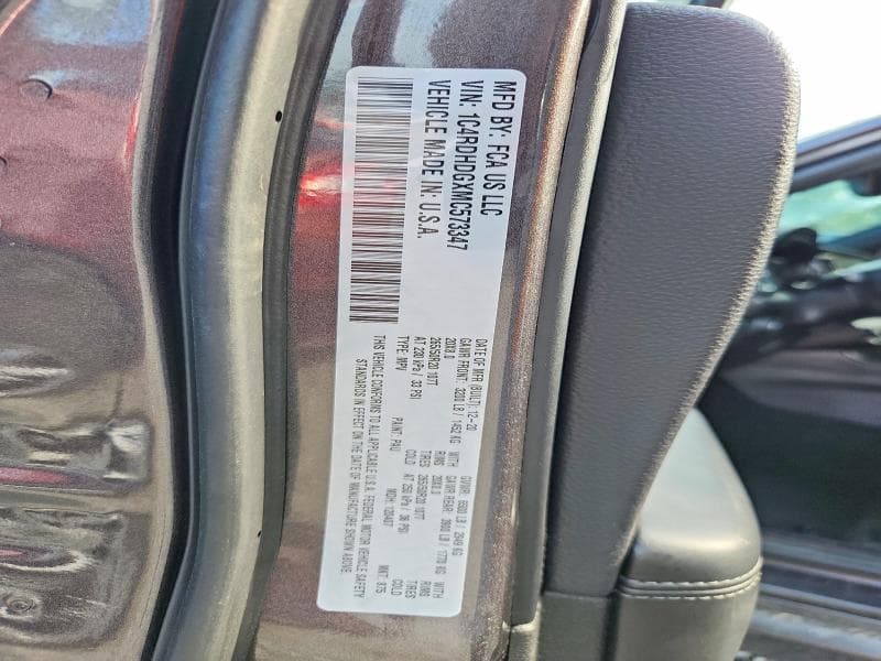 2021 DODGE DURANGO GT 14