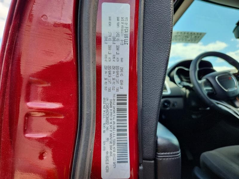 2019 DODGE DURANGO SXT 13