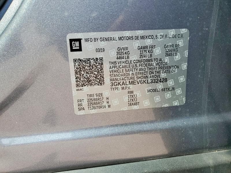 2019 GMC TERRAIN SLE 13