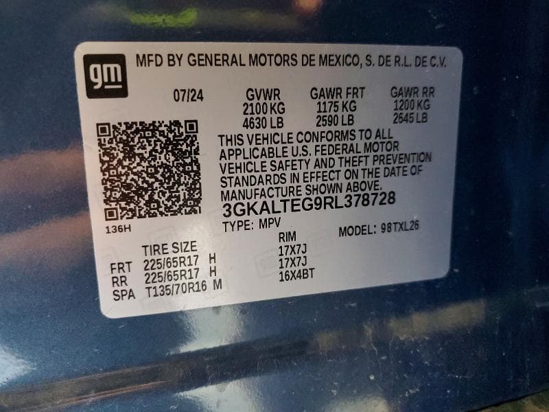 2024 GMC TERRAIN SLE 12