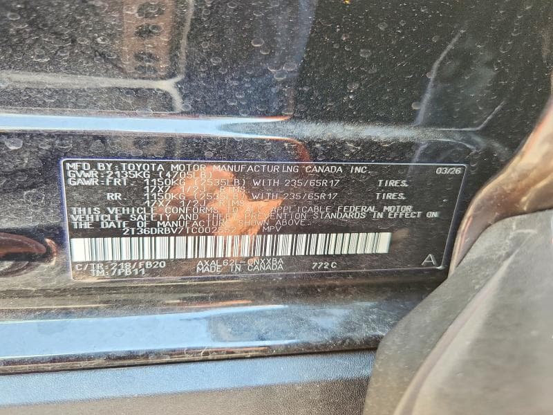 2026 TOYOTA RAV4 LE 14