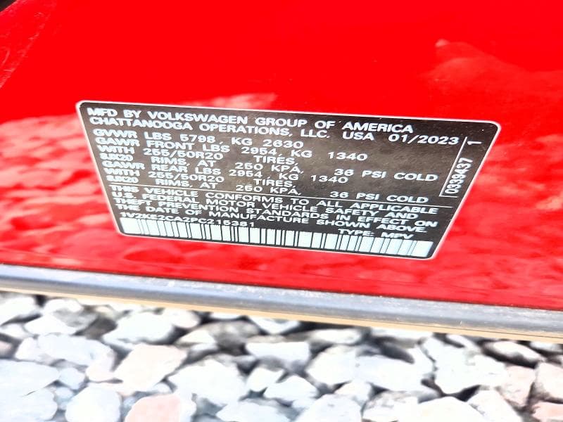 2023 VOLKSWAGEN ATLAS CROSS SPORT SE 12