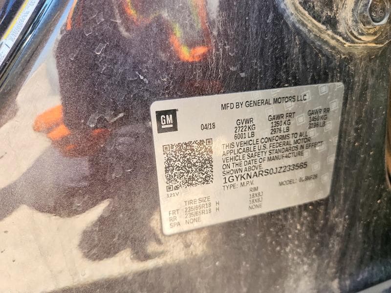 2018 CADILLAC XT5 13