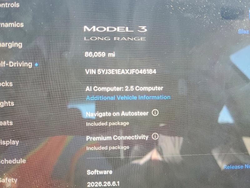 2018 TESLA MODEL 3 9