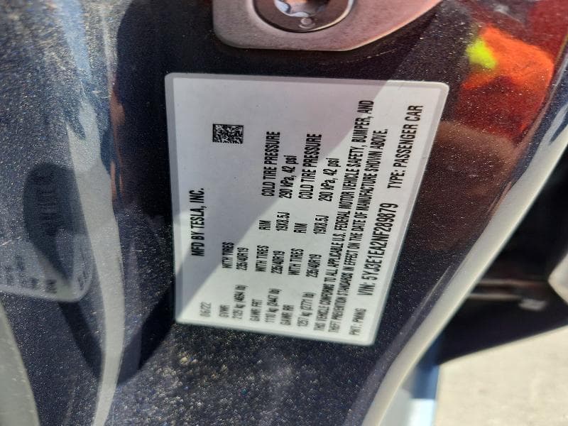 2022 TESLA MODEL 3 12