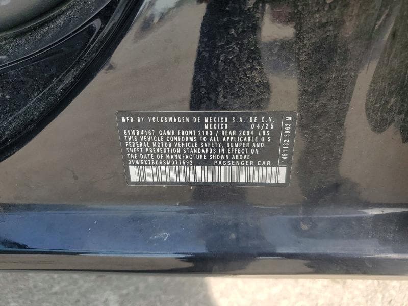 2025 VOLKSWAGEN JETTA S 12