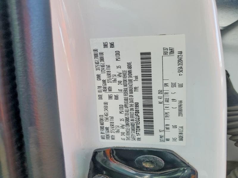 2018 FORD F150 SUPERCREW 13