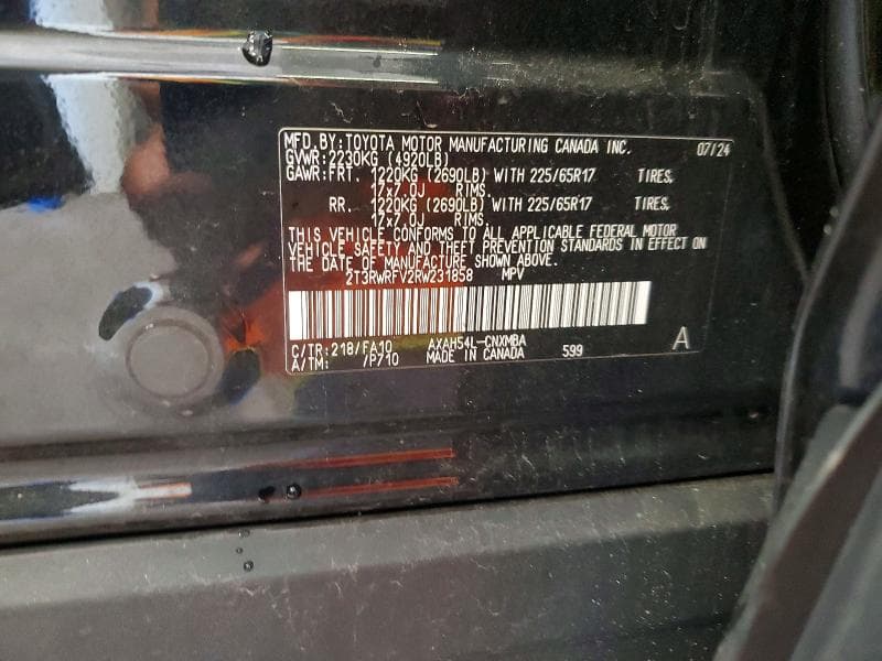 2024 TOYOTA RAV4 HYBRID XLE 13