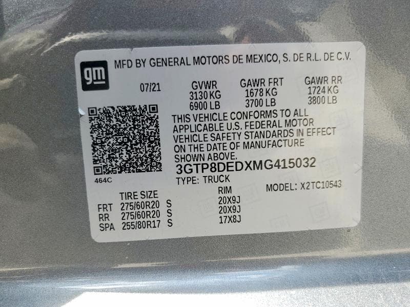 2021 GMC SIERRA C1500 SLT 13