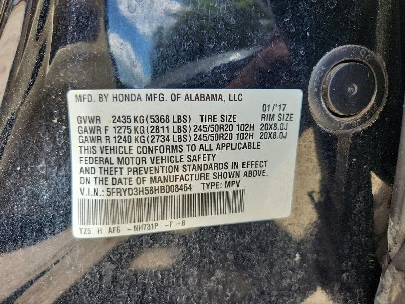 2017 ACURA MDX TECHNOLOGY 13