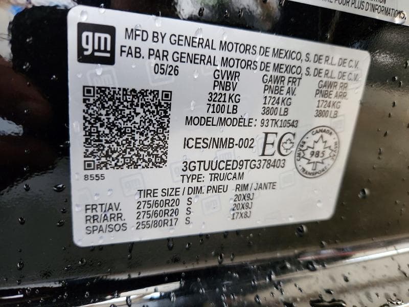2026 GMC SIERRA K1500 ELEVATION 12