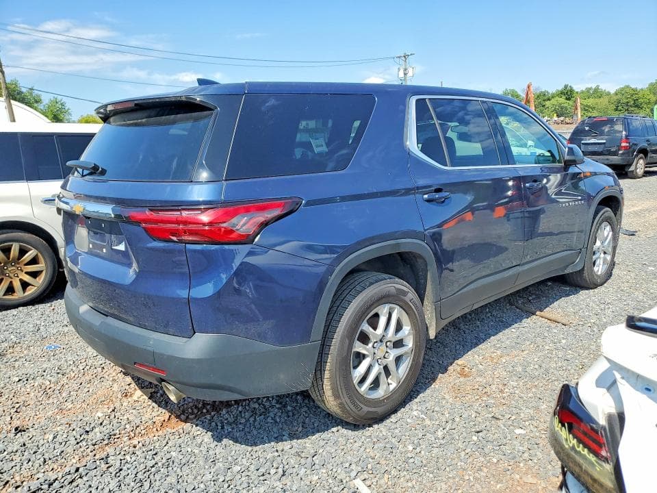 2022 CHEVROLET TRAVERSE LS 3