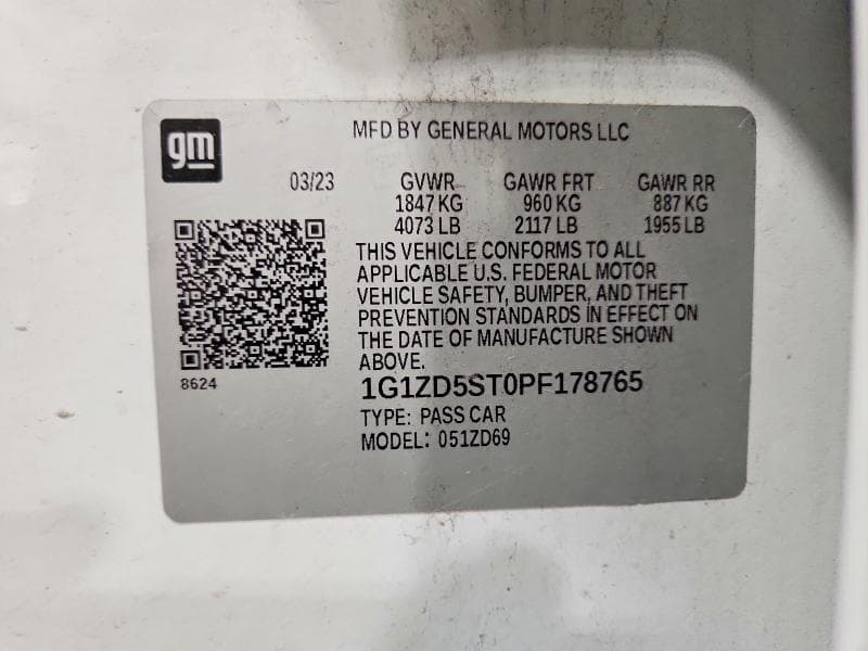 2023 CHEVROLET MALIBU LT 13