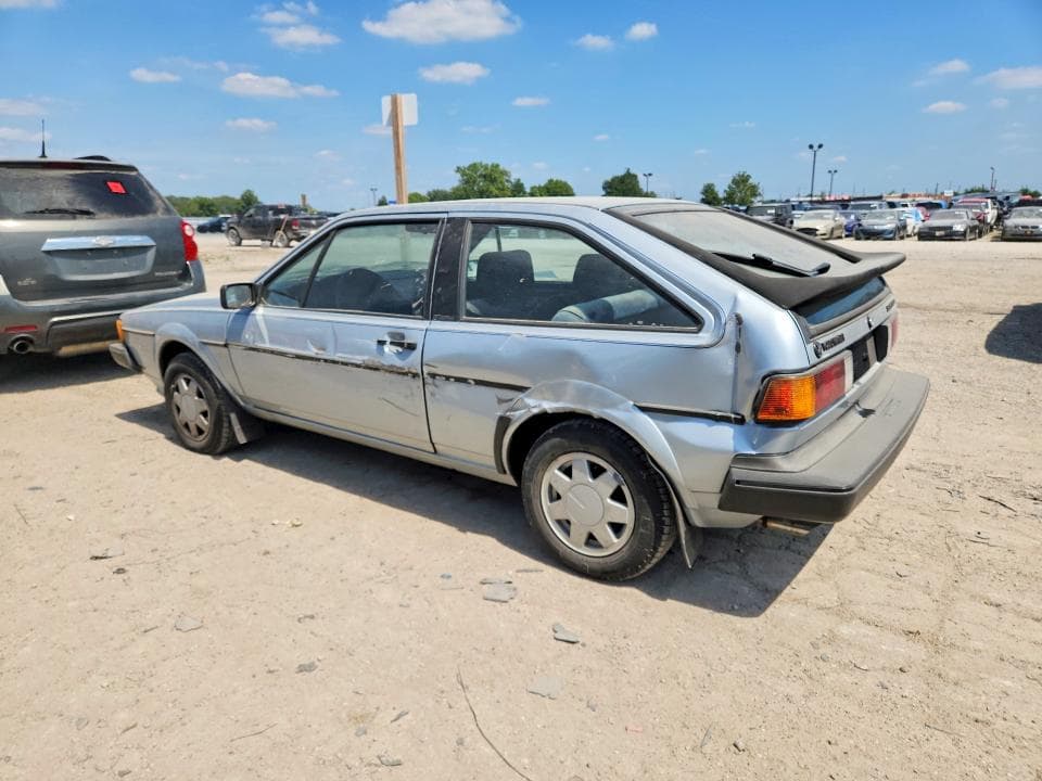 1986 VOLKSWAGEN SCIROCCO DELUXE 2