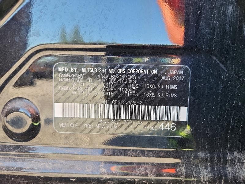 2018 MITSUBISHI RVR SE 13