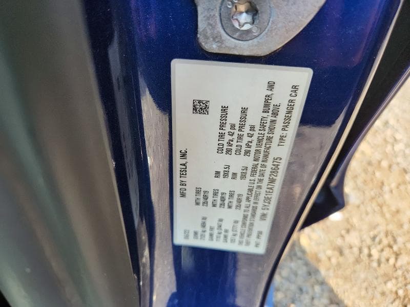 2022 TESLA MODEL 3 12