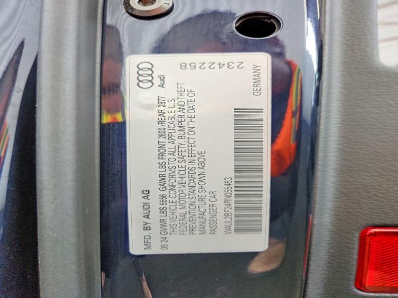 2024 AUDI A6 PREMIUM PLUS 12