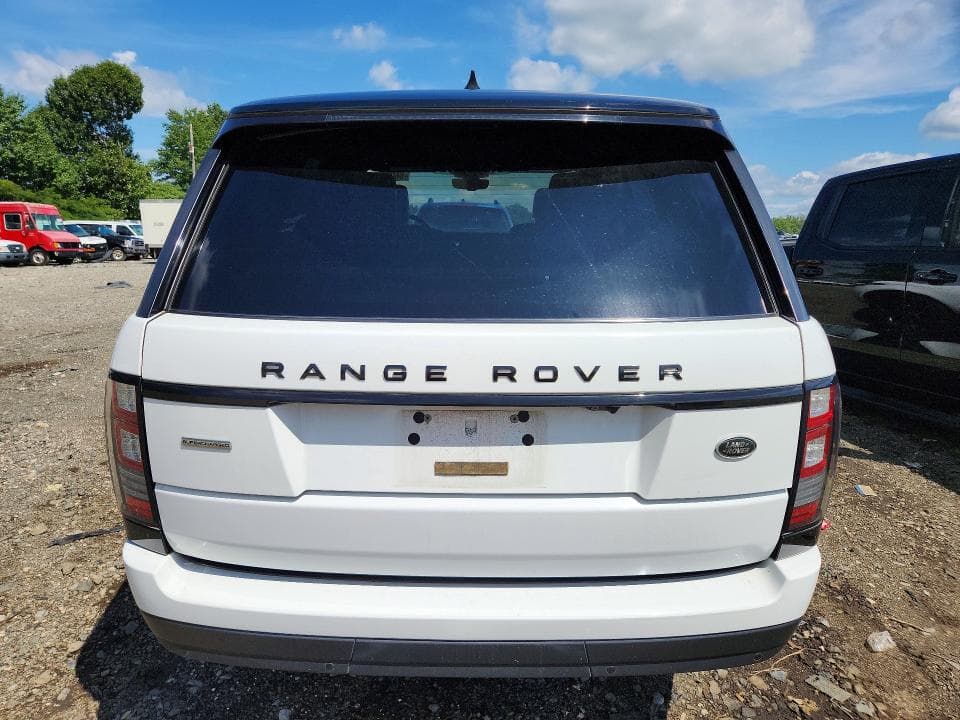2017 LAND ROVER RANGE ROVER SUPERCHARGED 6