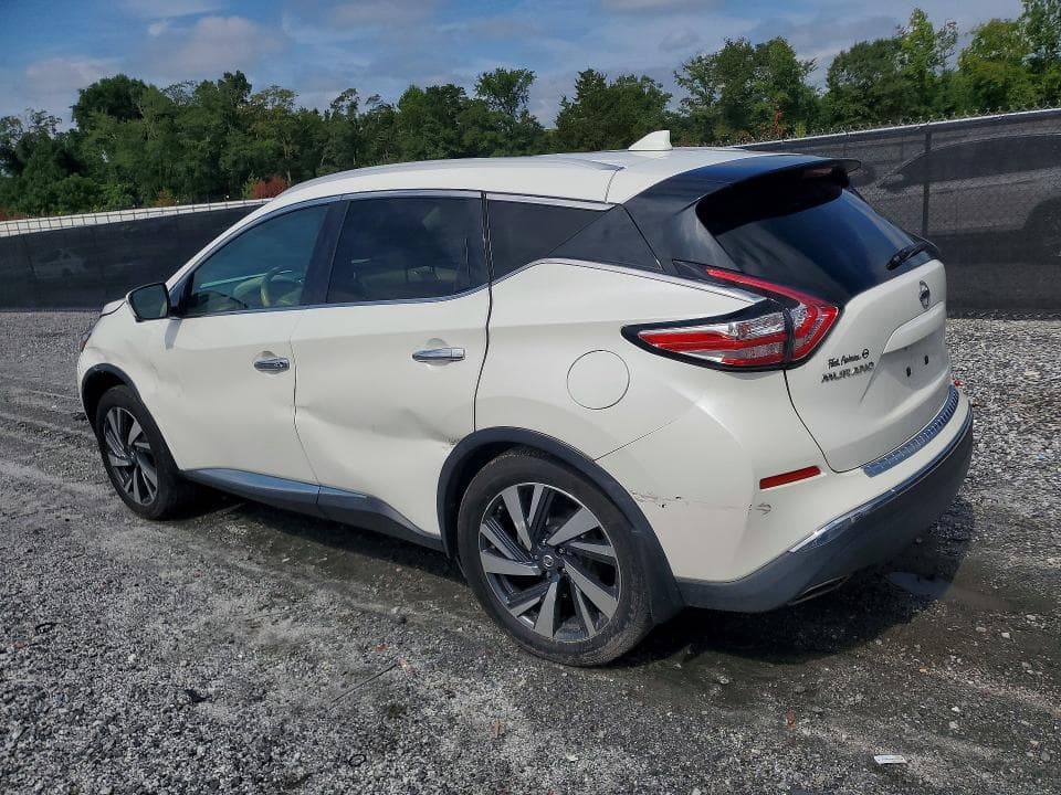 2018 NISSAN MURANO PLATINUM 2