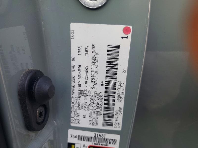 2024 TOYOTA SEQUOIA LIMITED 13