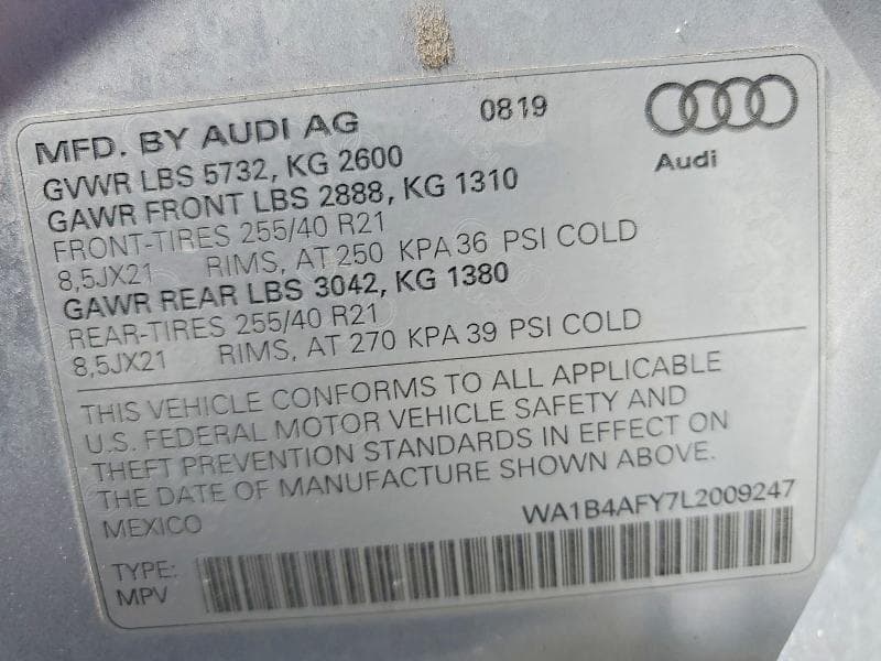 2020 AUDI SQ5 PREMIUM PLUS 13