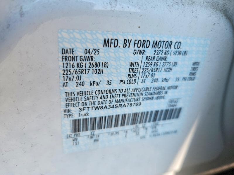2025 FORD MAVERICK XL 12