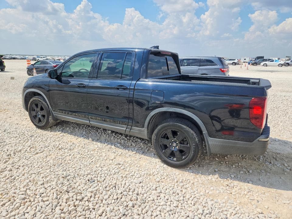 2019 HONDA RIDGELINE BLACK EDITION 2