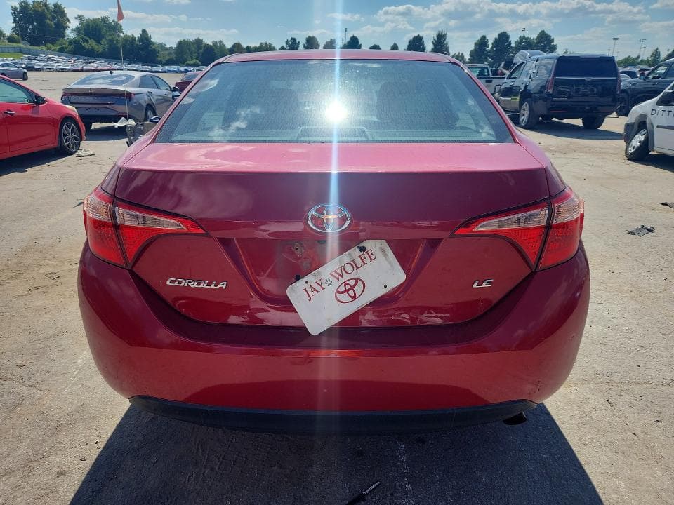 2018 TOYOTA COROLLA LE 6