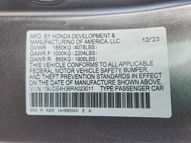 2024 ACURA INTEGRA A-SPEC 12