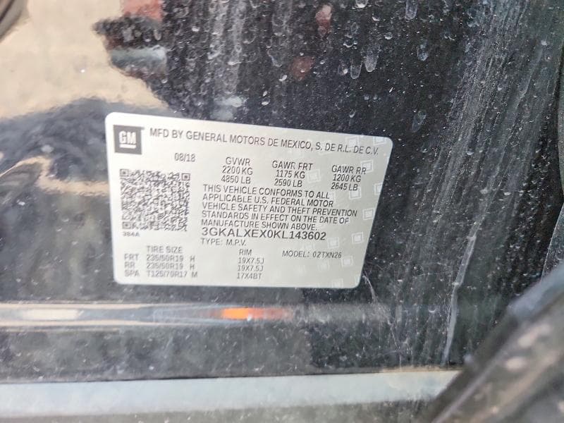 2019 GMC TERRAIN DENALI 12