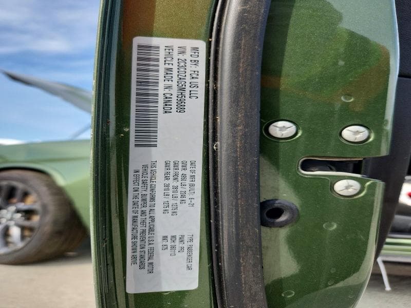 2021 DODGE CHALLENGER SXT 13