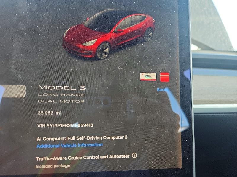 2021 TESLA MODEL 3 9