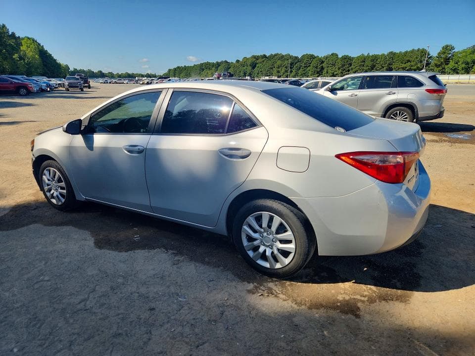 2019 TOYOTA COROLLA LE 2