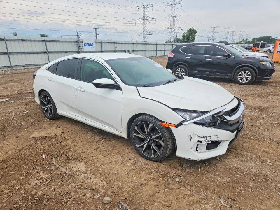 2017 HONDA CIVIC LX 4