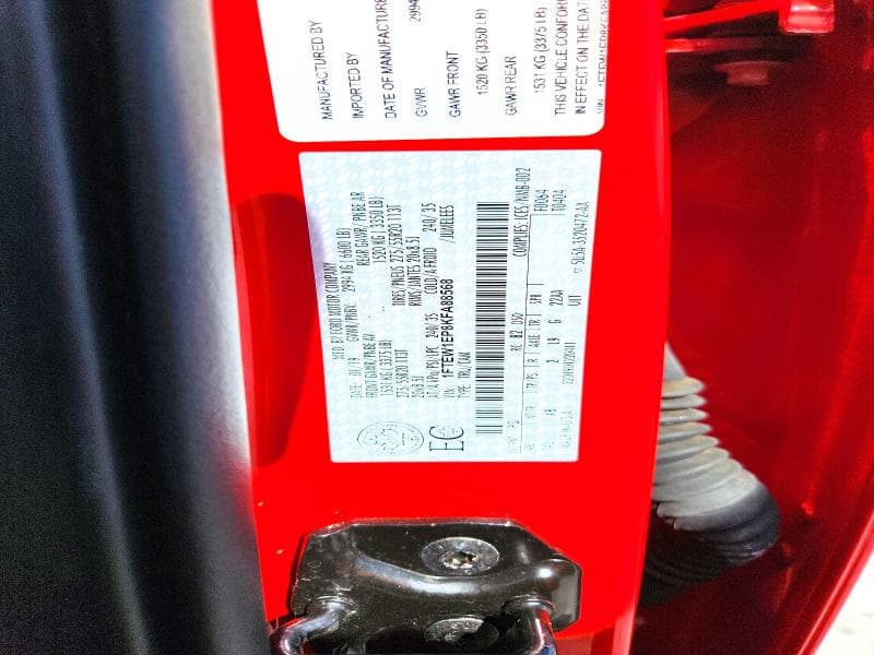 2019 FORD F150 SUPERCREW 12