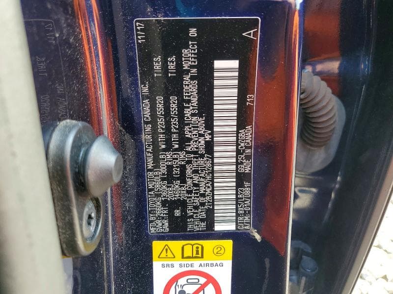2017 LEXUS RX 350 BASE 13