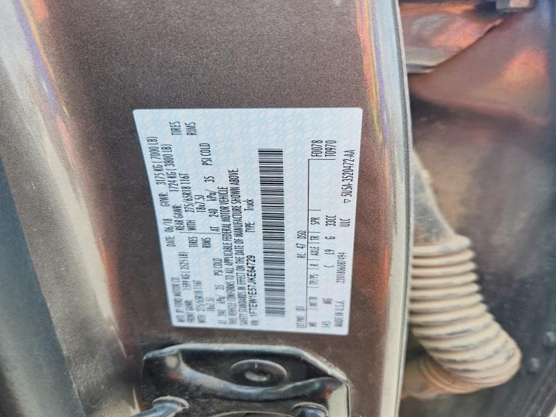 2018 FORD F150 SUPERCREW 12