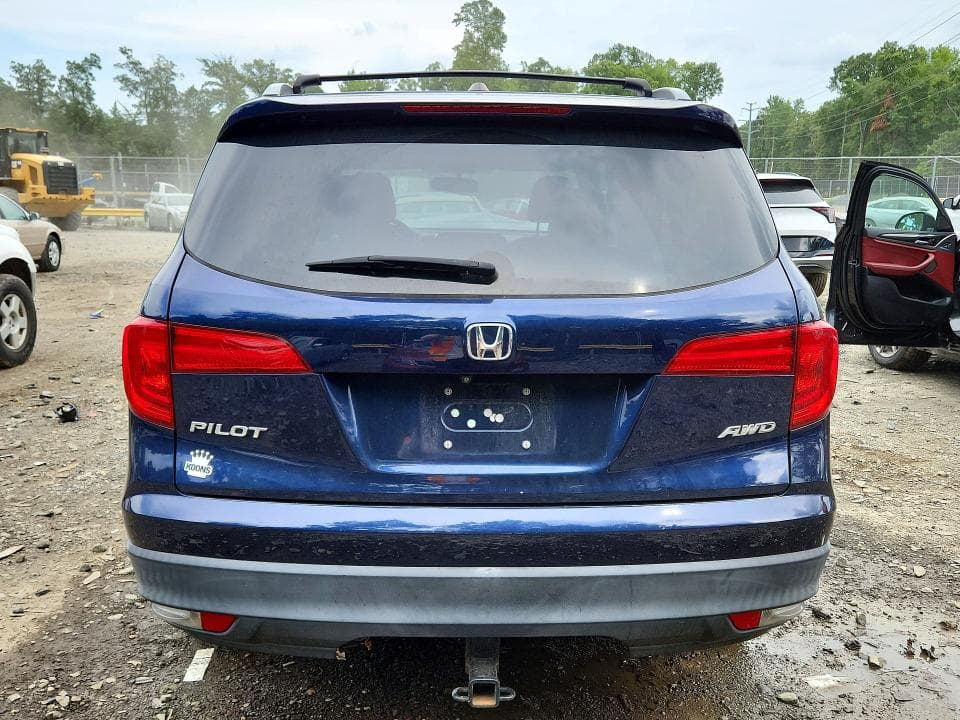 2017 HONDA PILOT EXL 6